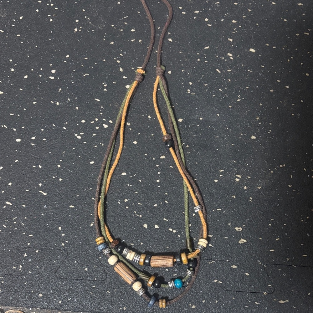 Bohemian Multicolor Beaded Necklace